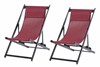 Set Of 2 Deck Chairs