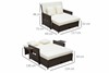 Beauport Rattan 2 Seater Day Bed