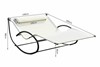 Elvaston Double Fabric Garden Lounger