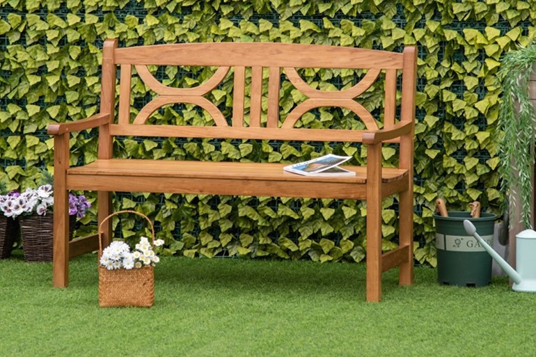 Dorney 2 Seater Wooden Garden Bench