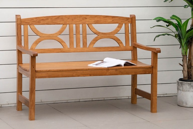 Dorney 2 Seater Wooden Garden Bench