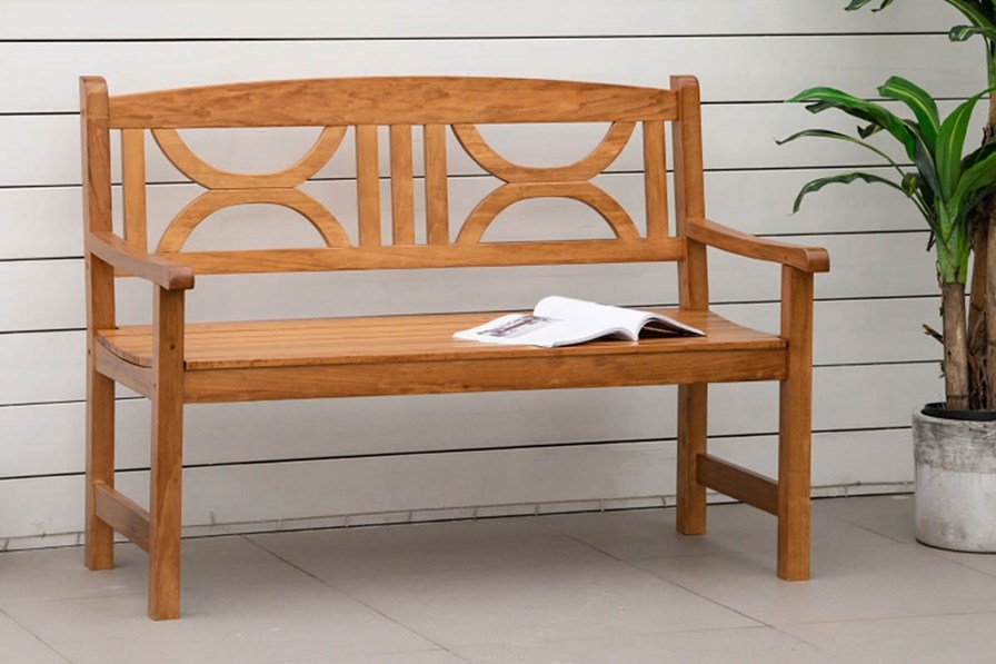 Dorney 2 Seater Wooden Garden Bench