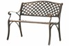 Oakham Cast Aluminium 2 Seater Garden Bench