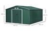 Beeley Steel Sliding Door Storage Shed