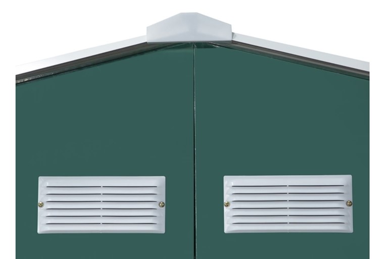 Beeley Steel Sliding Door Storage Shed