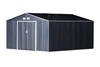 Beeley Steel Sliding Door Storage Shed