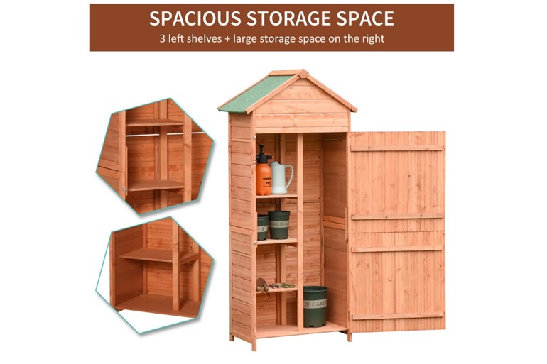 Sandown Wooden Storage Shed