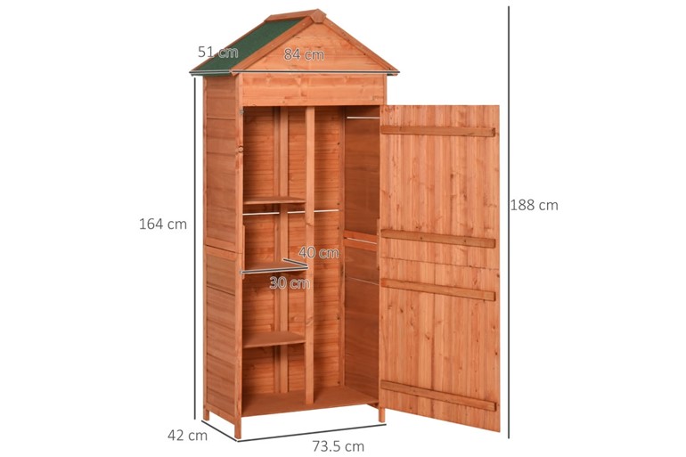 Sandown Wooden Storage Shed