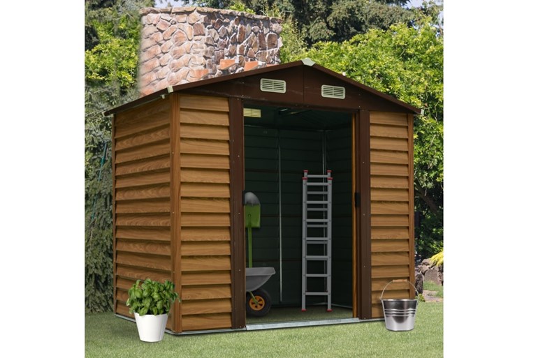 Broadford Metal Slatted Shed