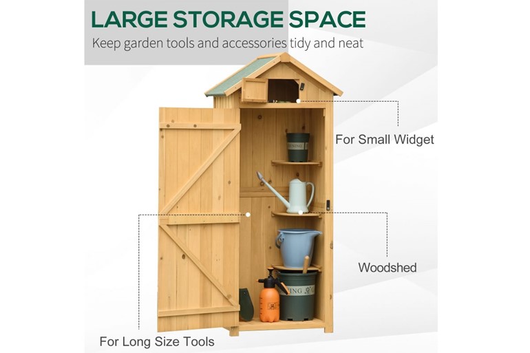 Avalon Wooden Storage Shed