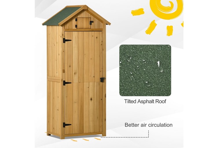 Avalon Wooden Storage Shed