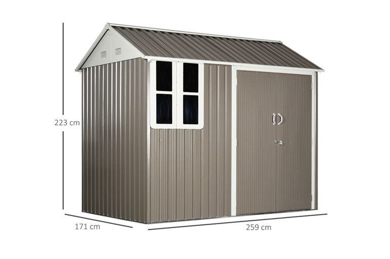 Morgan Metal Shed