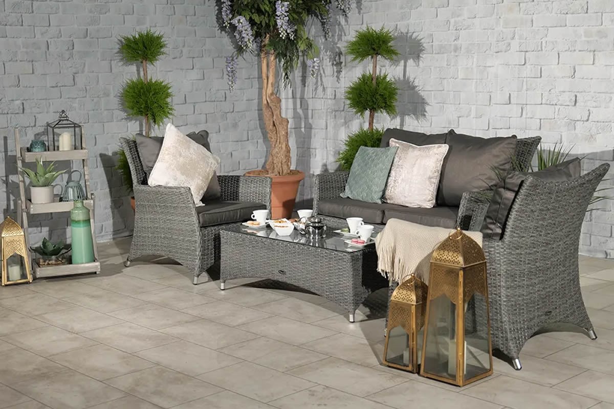 rattan furniture garden set