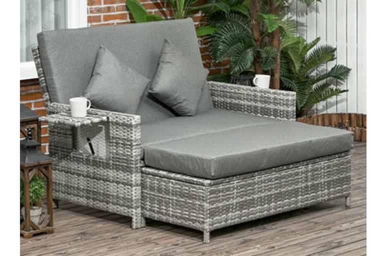 Beauport Rattan 2 Seater Day Bed