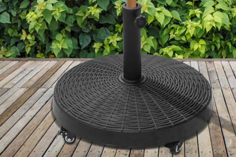 Duart Outdoor Parasol Base On Wheels