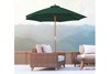 Luna 2.5m Wooden Garden Parasol