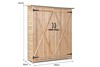 Radstock Two Door Lockable Storage Shed