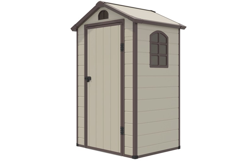 Melbourne Outdoor Storage Shed With Lockable Door Window and Air Vents