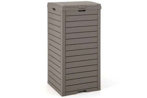 Coffee Large Storage Bin with Lid and Pull-out Liquid Tray