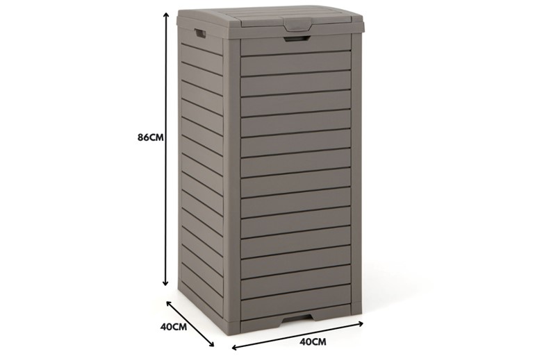 Clutton Large Storage Bin With Lid And Pull-Out Liquid Tray