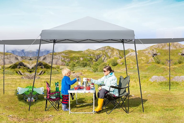 Cirrus instant Pop-up Canopy with Awnings