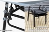 Patio Bistro Set With Coffee Table & 2 Stackable Chairs