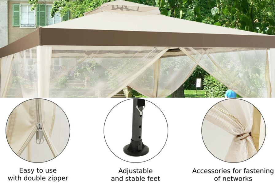 Copton Garden Gazebo Party Canopy Tent