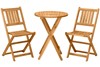 Torquay Wooden Outdoor Folding Bistro Set