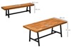 Woodrow 3-Piece Wooden Picnic Bench Set