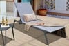 Outdoor Adjustable Lounge Chair With Quick-Drying Fabric