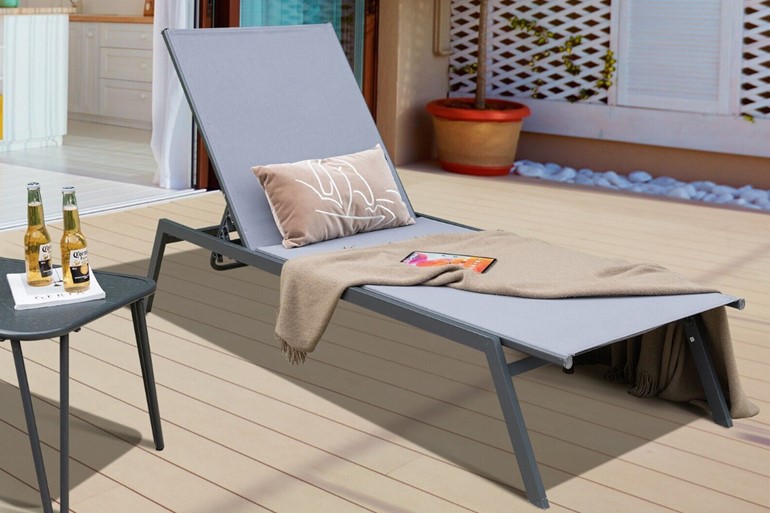 Britford Outdoor Adjustable Lounge Chair