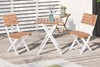 Sidbury Folding Outdoor Chairs And Table Set