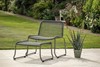 Sassano Lounge Chair with Footstool