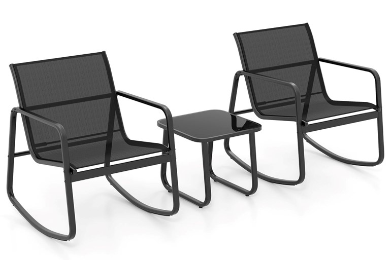 3-Piece Rocking Bistro Set