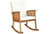 Marlow Patio Rocking Chair With Seat & Back Cushions