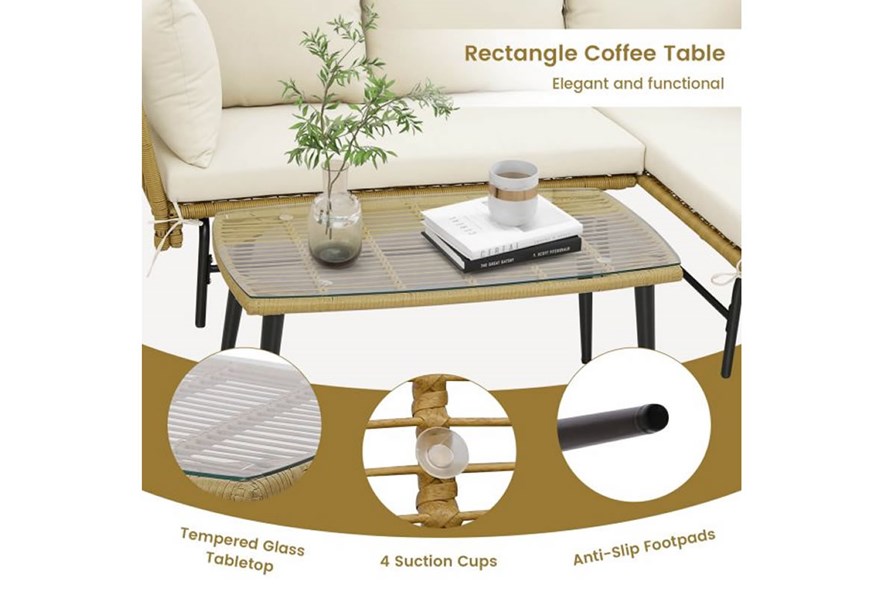 Belmarsh L-Shaped Patio Set