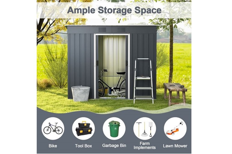 Eclipse Garden Storage Shed