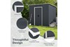 Eclipse Garden Storage Shed