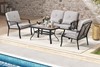 Harpswell Metal Patio Set