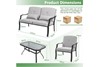 Harpswell Metal Patio Set