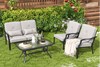 Harpswell Metal Patio Set