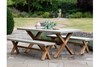 Burford Natural Table & Bench Set