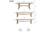 Burford Natural Table & Bench Set