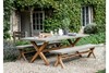 Burford Natural Table & Bench Set