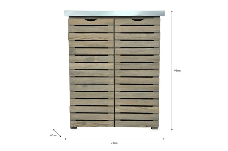 Aldsworth Slatted Storage Unit