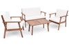 Turin Wooden Sofa Set