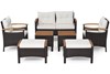 Hemsby Rattan Sofa Set