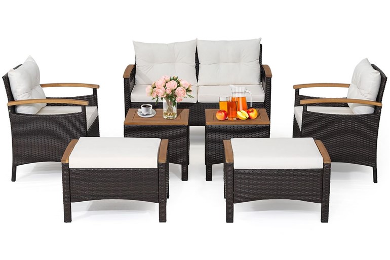 Hemsby Rattan Sofa Set