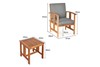 Moraine Wooden Outdoor Bistro Set