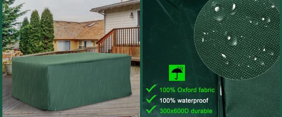 Why We Use Oxford Fabric For Garden Furniture Covers
